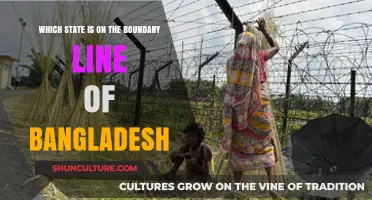 Exploring India's Bordering State Along Bangladesh's Boundary Line