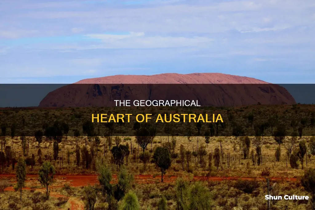 which state is the center of australia