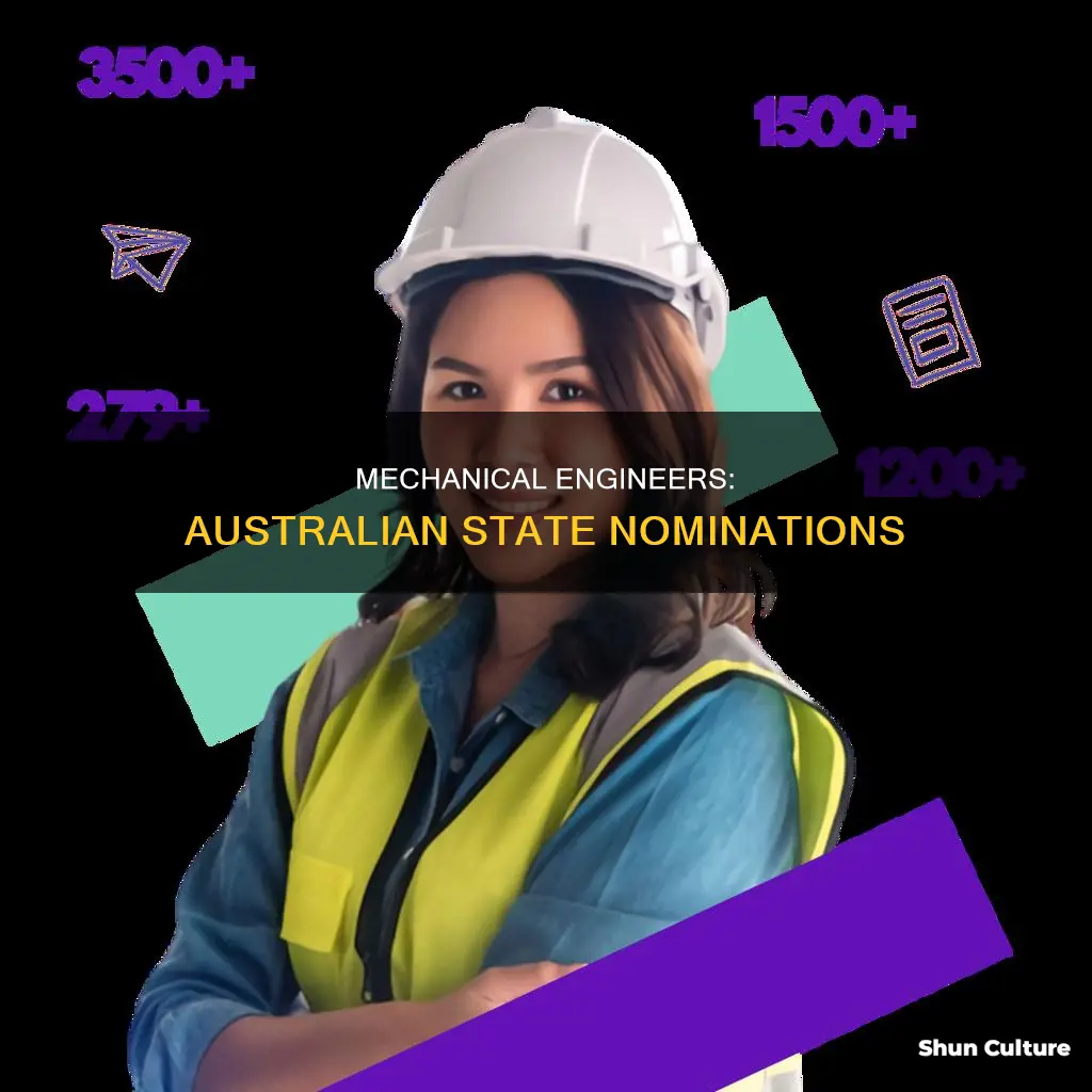 which state provide nomination foe mechanical engineers in australia