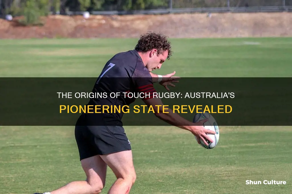 which state was touch rugby first introduced in australia