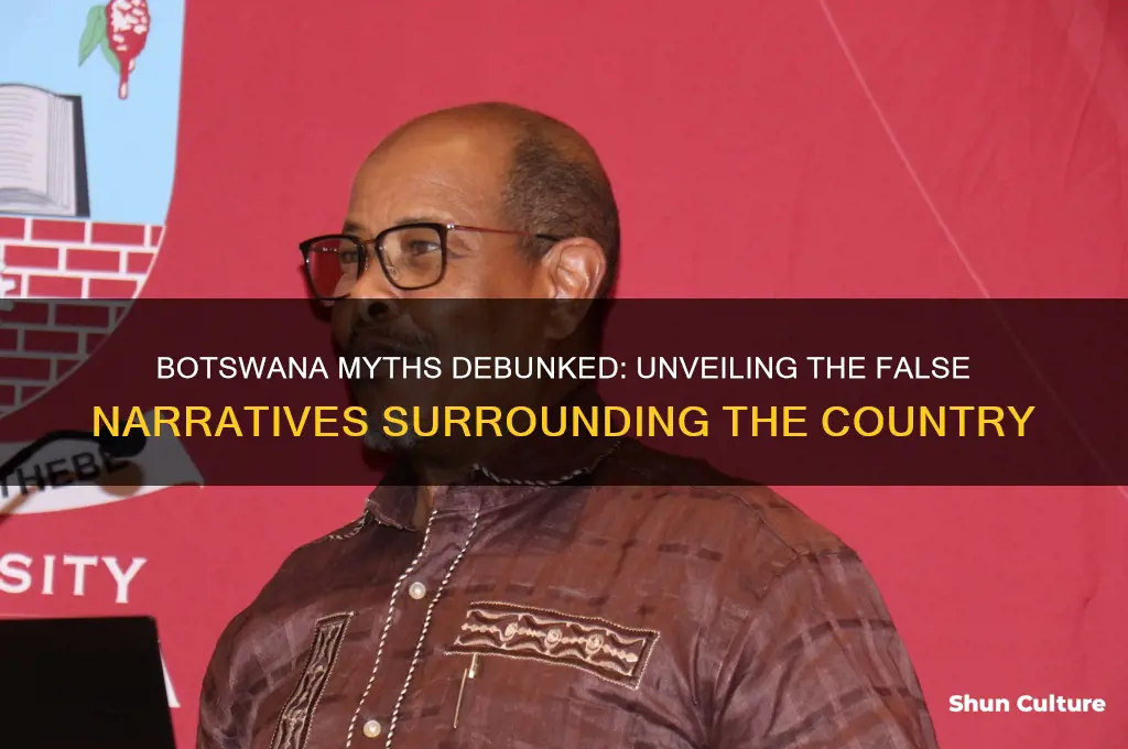 which statement about botswana is not true