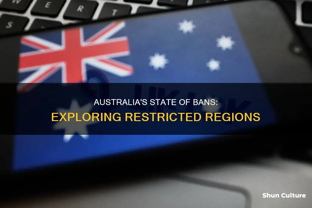 which states are banned by australia