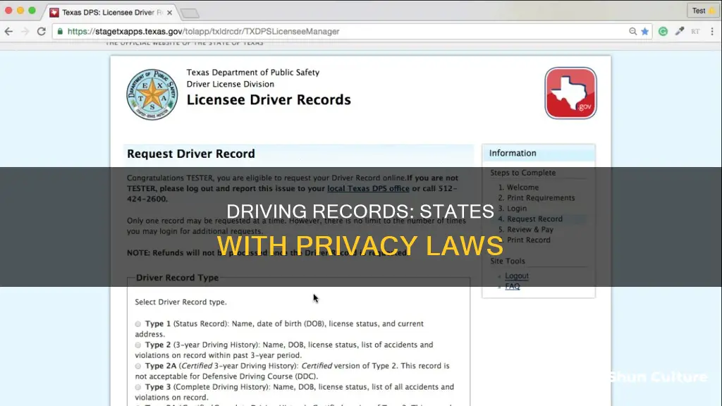 which states do not share driving records australia