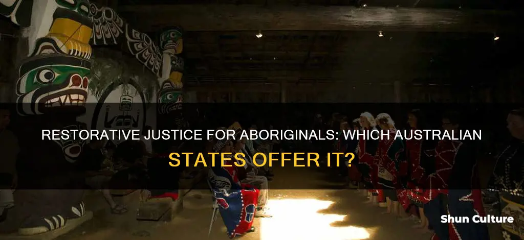which states offer restorative justice for aboriginals in australia