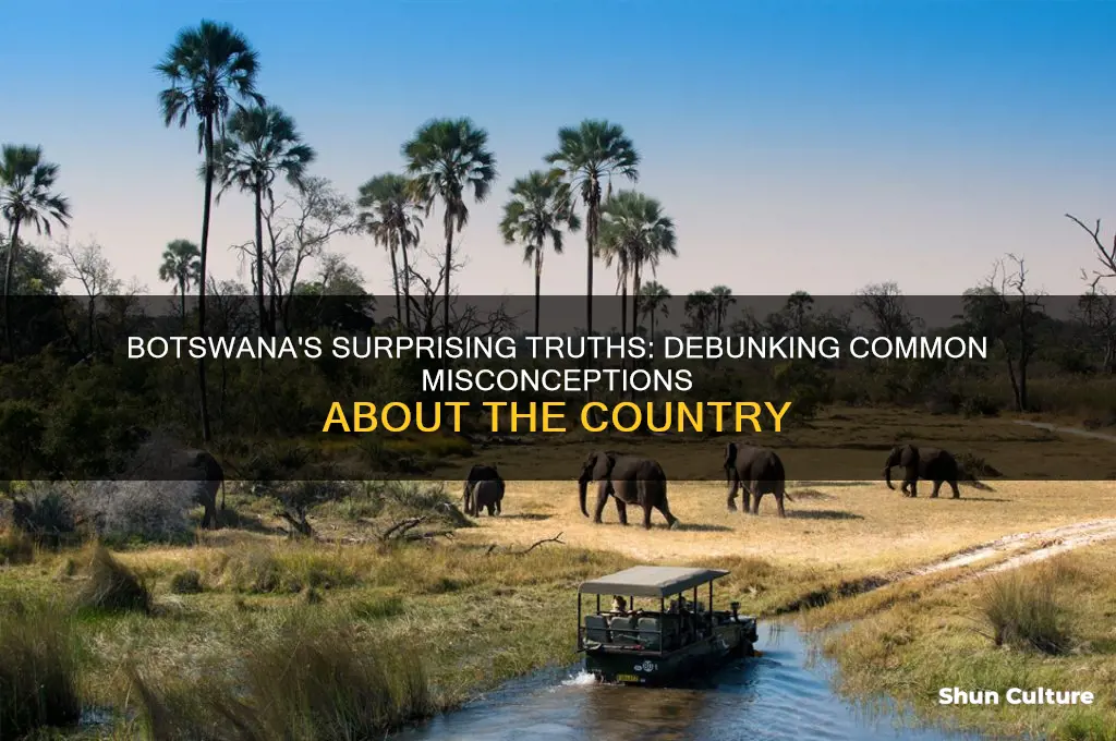 which statment about botswana is