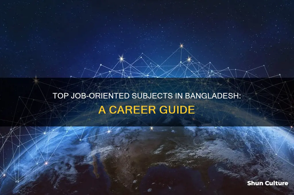 which subject is best for job in bangladesh