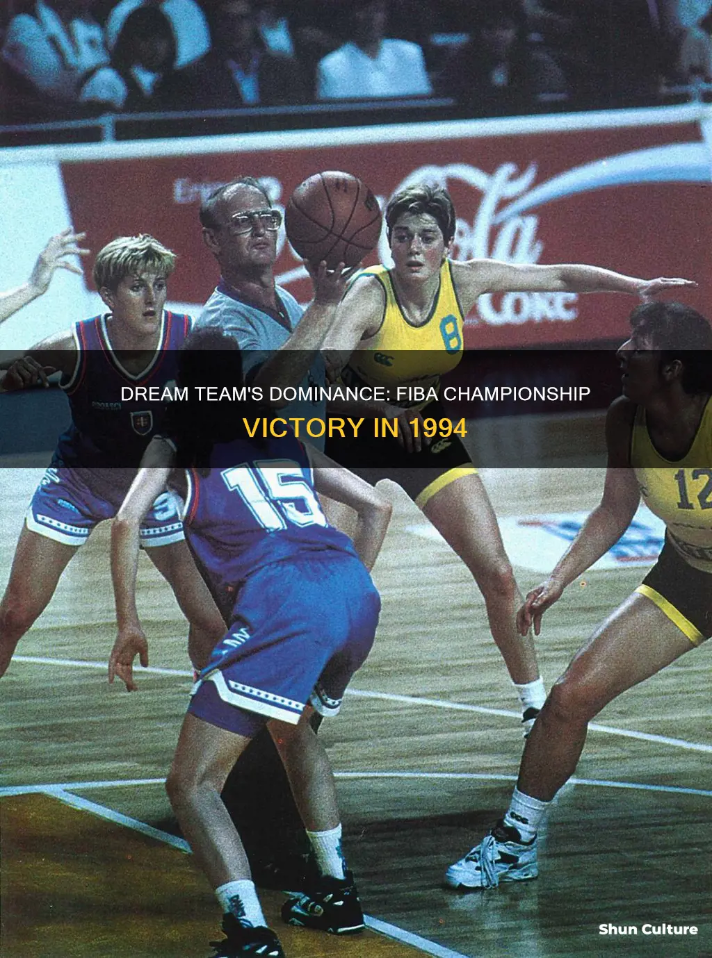 which team won the fiba championship in 1994 in australia