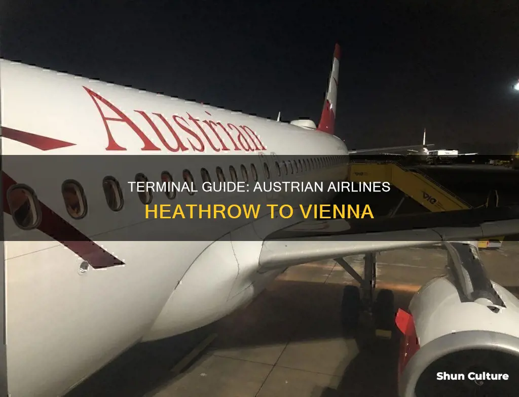 which terminal austrian airlines heathrow to vienna