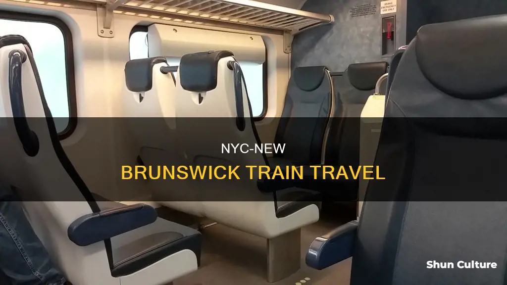 which train number from nyc to new brunswick