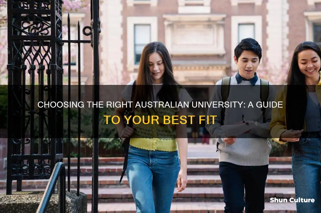 which uni should I go to australia