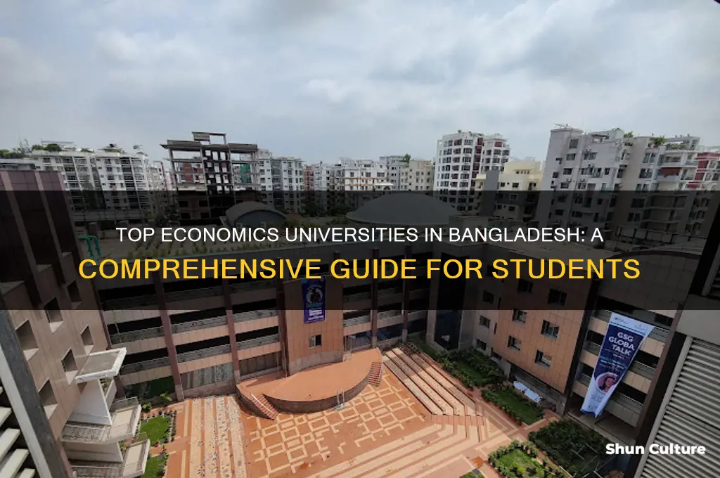 which university is best for economics in bangladesh