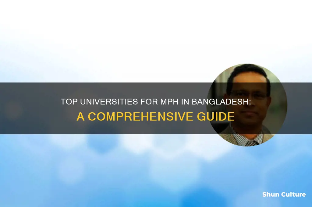 which university is best for mph in bangladesh