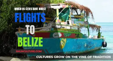 US Cities with Direct Belize Flights