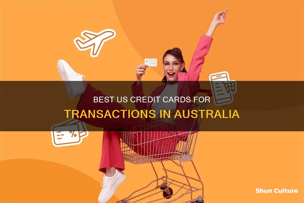 which us credit card good for transaction in australia