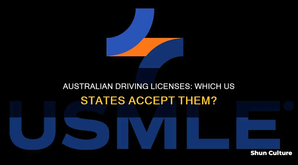 which us states allow australian driving license