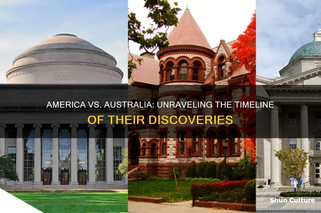 which was discovered first america or australia