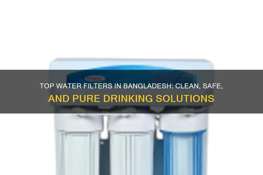 which water filter is best in bangladesh
