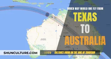 Best Route to Australia from Texas: East or West?
