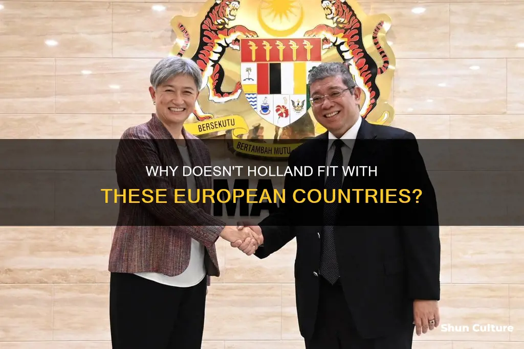 which word does not fit australia austria france holland switzerland