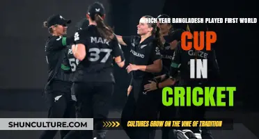 Bangladesh's Historic Cricket World Cup Debut: The Year It All Began