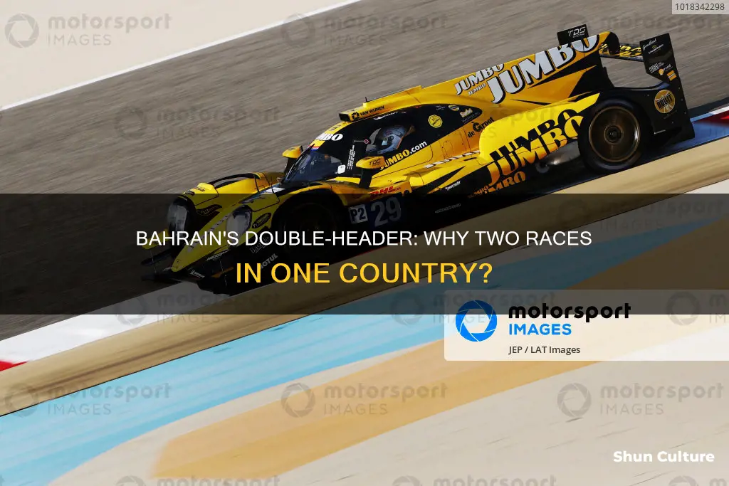 why 2 races in bahrain