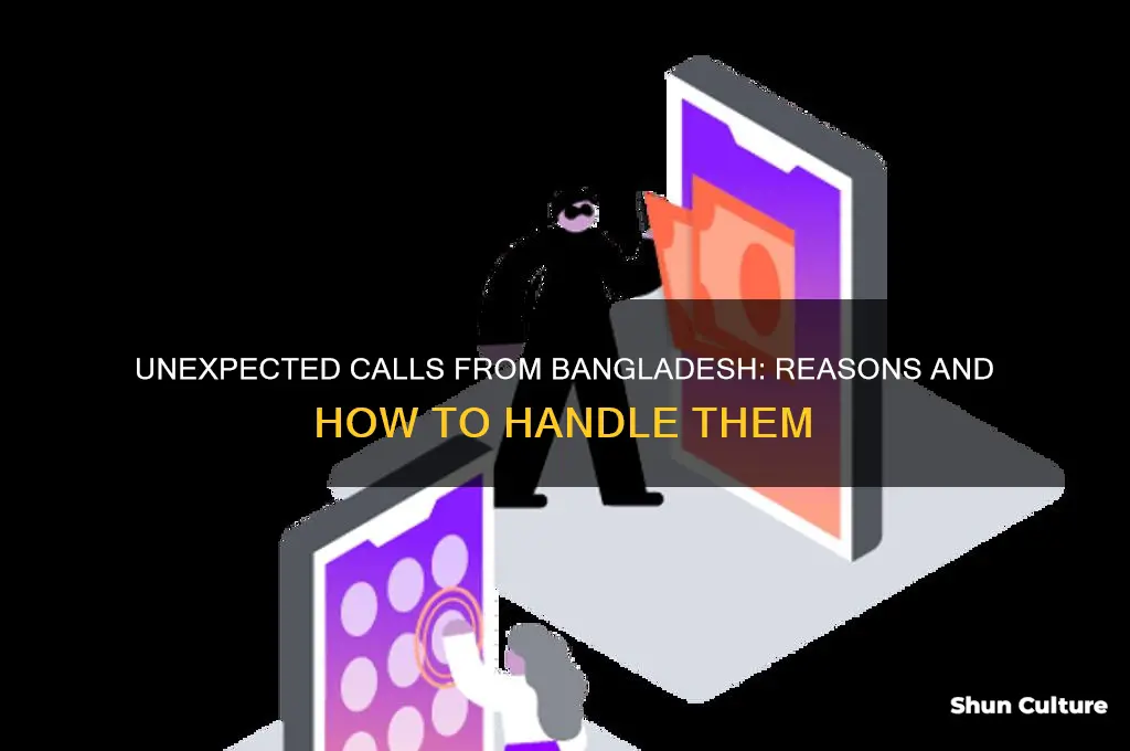 why am I getting a call from bangladesh