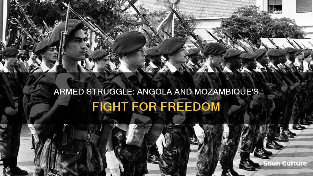 why angola and mozambique applied armed struggle