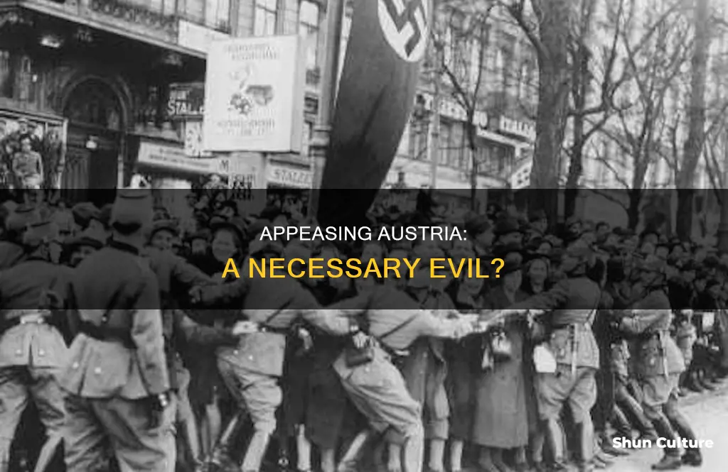 why appeasement austria