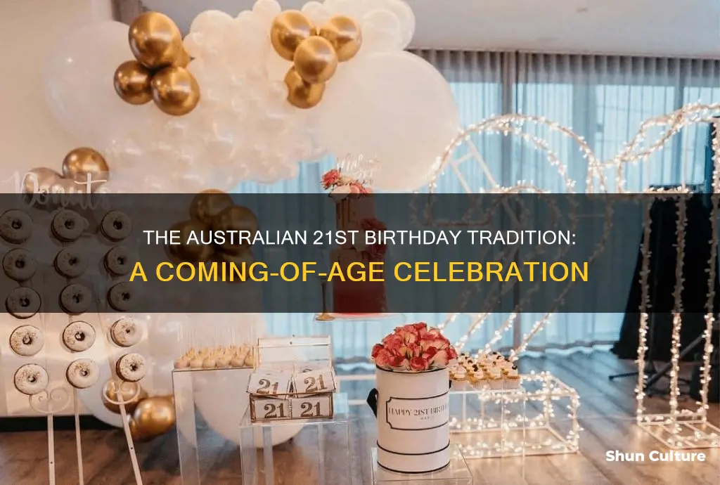 why are 21st big in australia