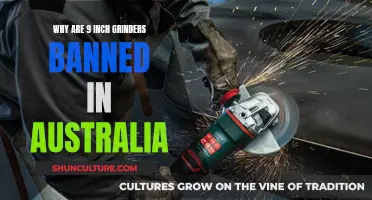 Grinders Over 9 Inches: Australia's Ban Explained