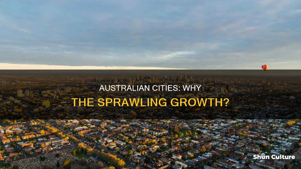 why are australian cities so big