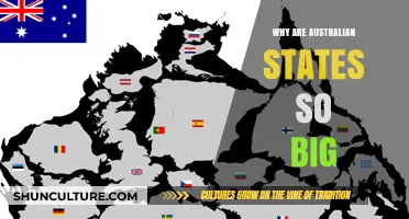 The Massive Australian States: Why So Big?