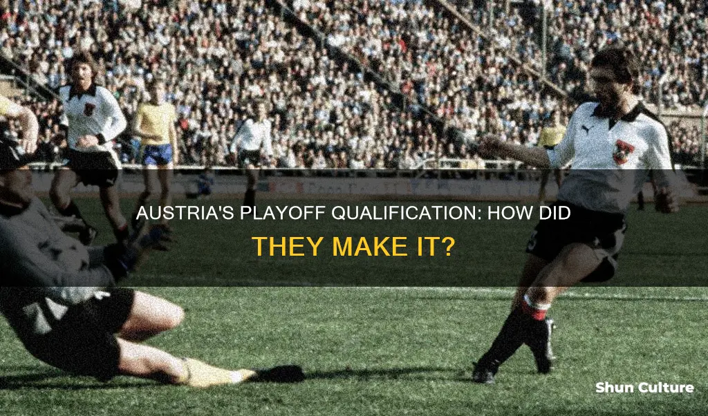 why are austria in the playoffs