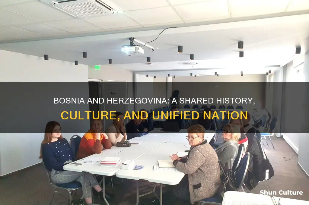 why are bosnia and herzegovina one country