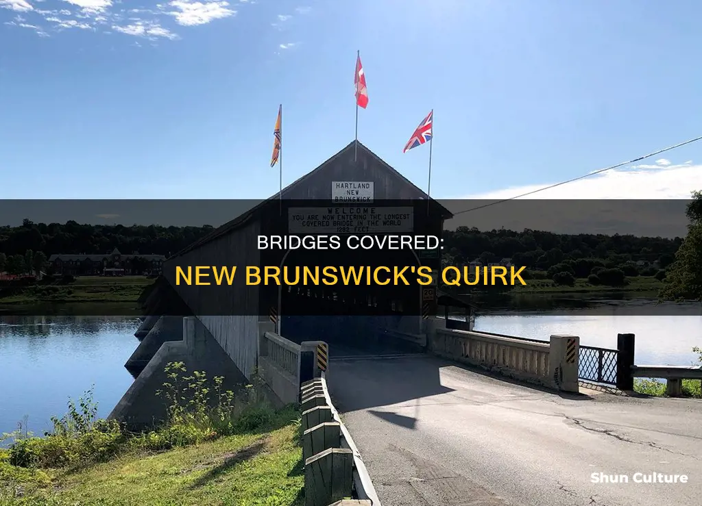 why are bridges covered in new brunswick