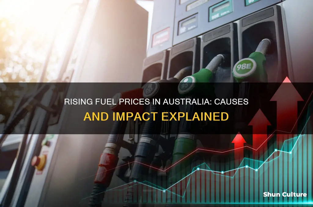 why are fuel prices going up in australia