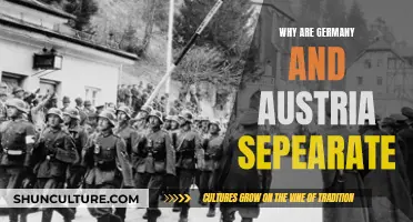 The Evolution of Germany and Austria: A Separation Story