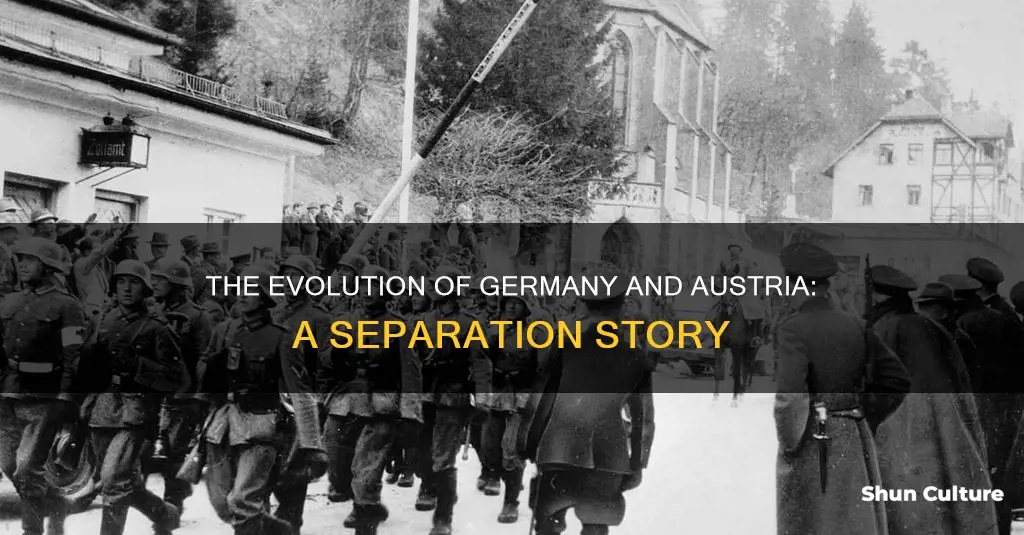 why are germany and austria sepearate