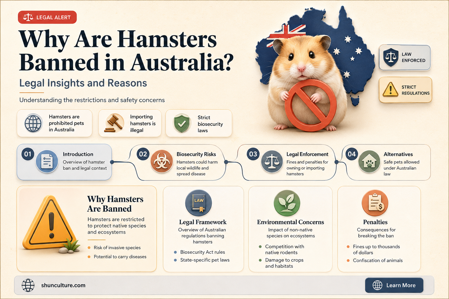 are hamsters illegal in australia
