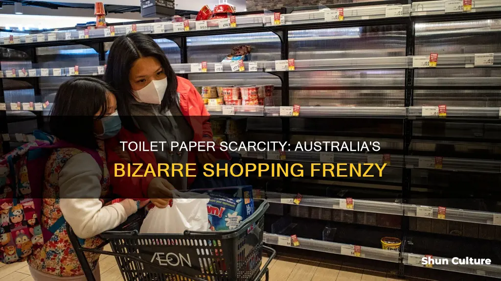 why are people fighting over toilet paper in australia