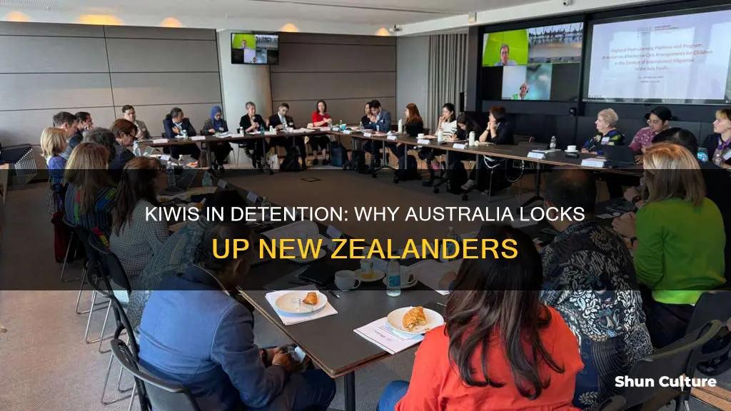 why are people from new zealnd in detention in australia