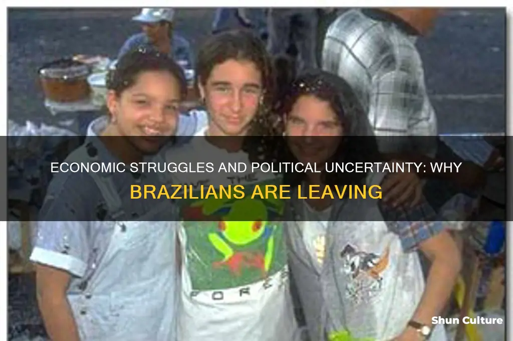 why are people immigrating from brazil
