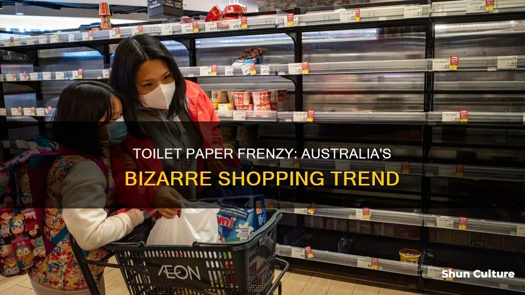 why are people in australia stocking up on toilet paper