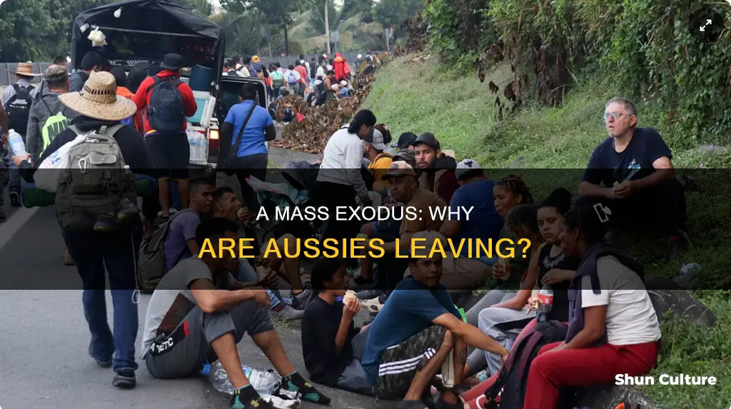 why are people leaving australia