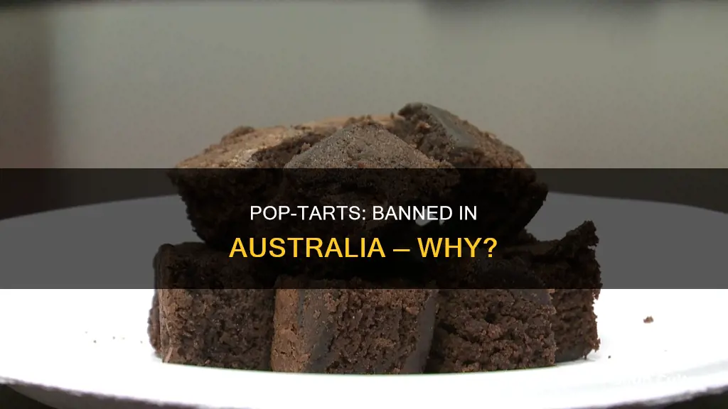 why are pop tarts banned in australia