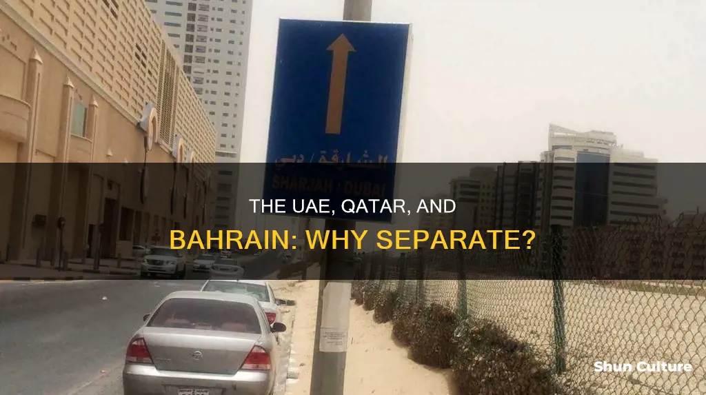 why are qatar and bahrain not in the uae