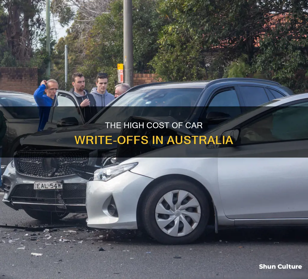 why are so many cars written off in australia