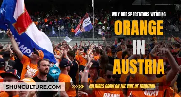 Orange Spectators: A Unique Austrian Tradition Explained