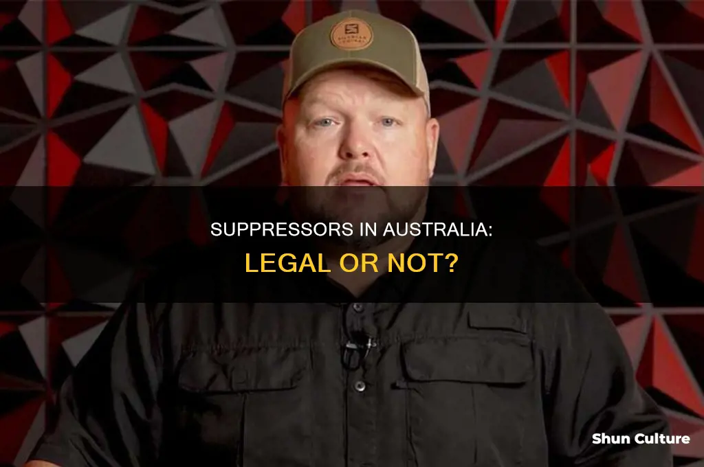 why are suppressors illegal in australia
