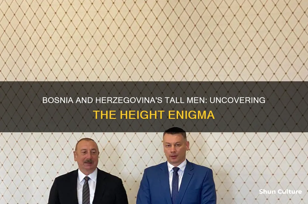 why are the men in bosnia and herzegovina so tall
